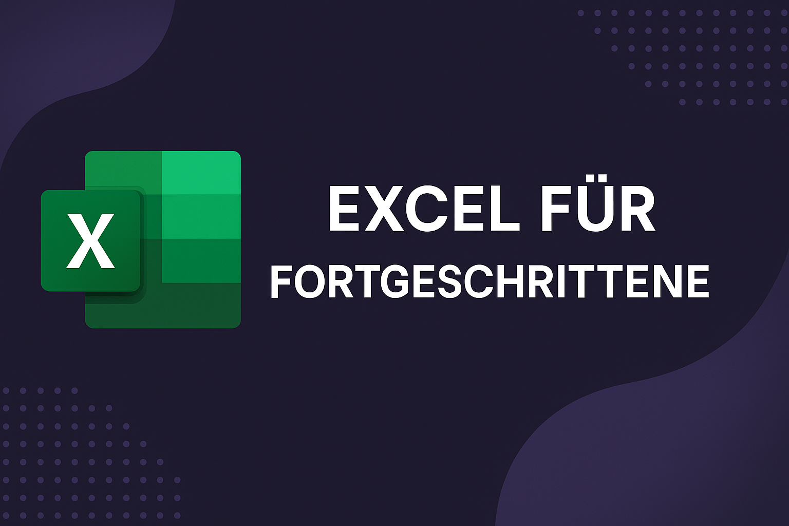 Excel für Fortgeschrittene